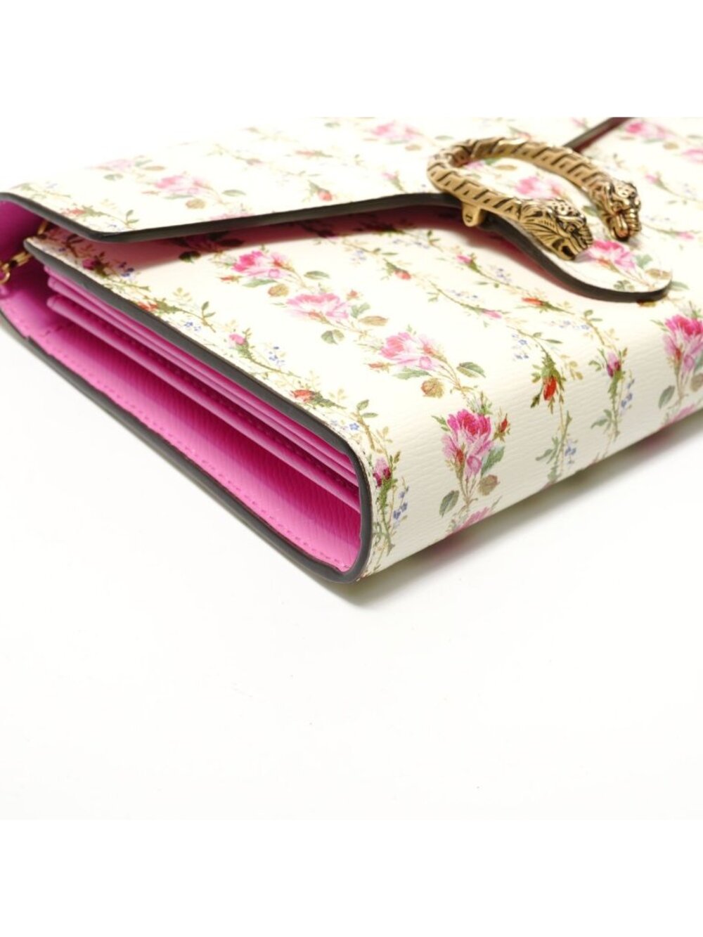 Gucci Shoulder Bag Dionysus Chain Flower Leather - Picture 5 of 10